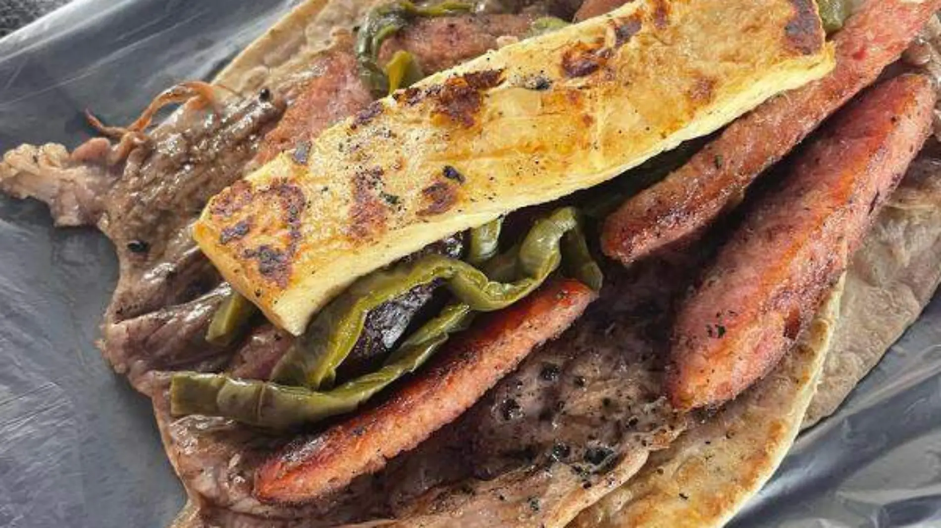 Tacos de asada, ideales para la hora de la comida